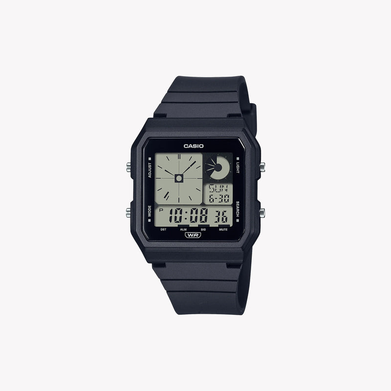 Casio Men's Black Resin Watch, Rubber Band | Lf-20w-1aef by i-watch
