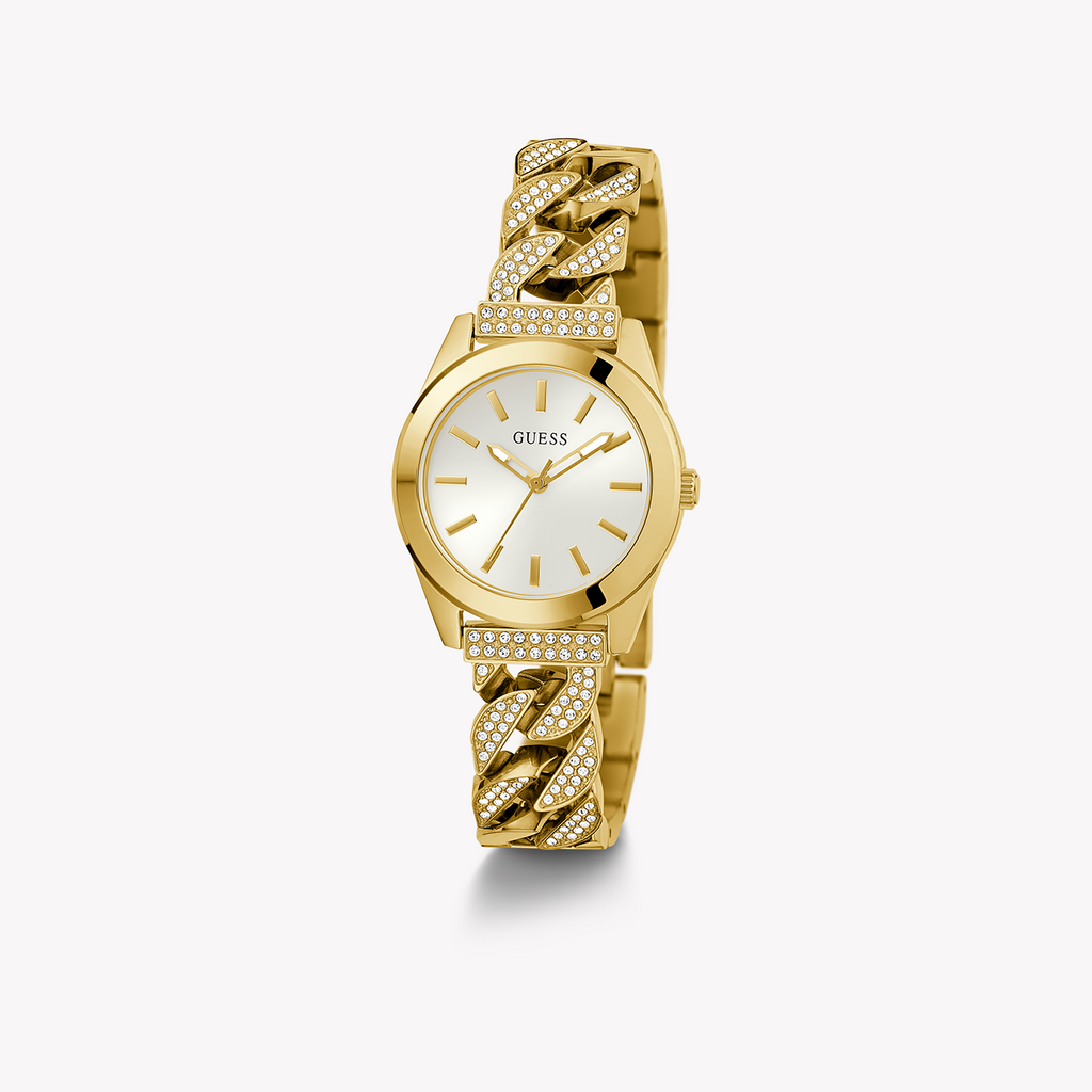 GUESS GW0546L2 RADIANT CHARM - ELEGANT GOLD WOMEN'S WATCH WITH WHITE DIAL & STAINLESS STEEL BAND-i-Watch-4