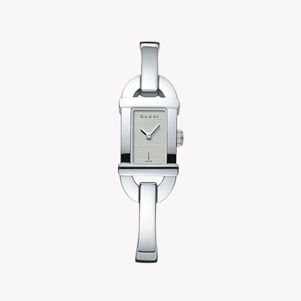 Gucci Women's Stainless Steel Watch, Silver Dial | Ya068531 by i-watch