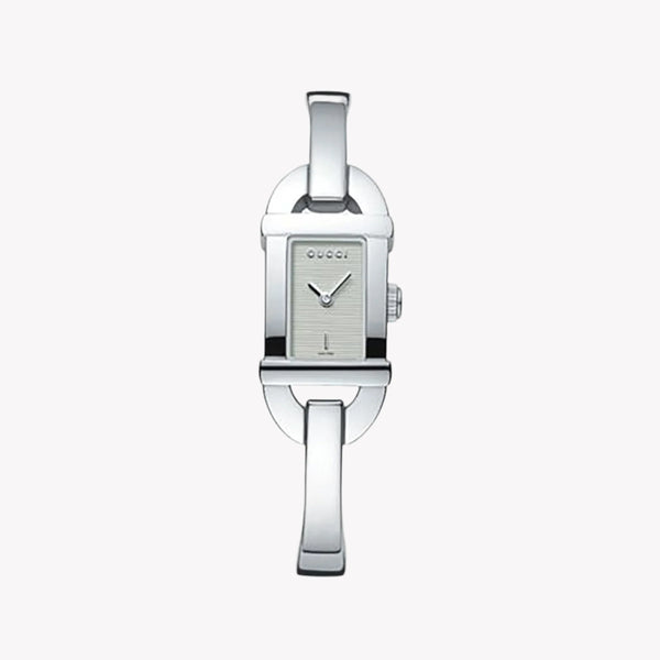 Gucci Women's Stainless Steel Watch, Silver Dial | Ya068531 by i-watch