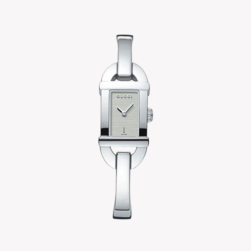 Gucci Women's Stainless Steel Watch, Silver Dial | Ya068531 by i-watch