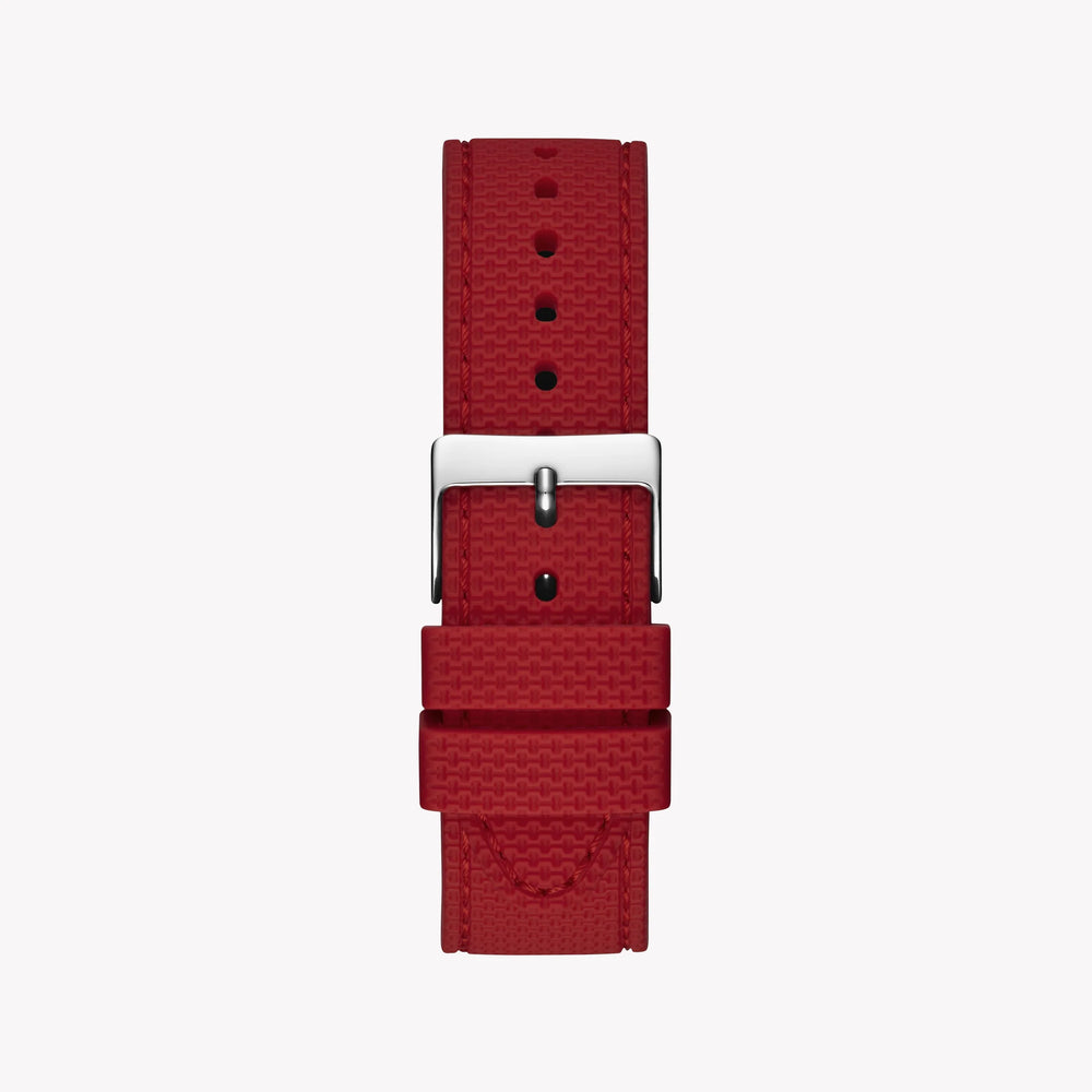 Guess Watches Women's Red Silicone Watch, Red Dial | W1256g4 by i-watch