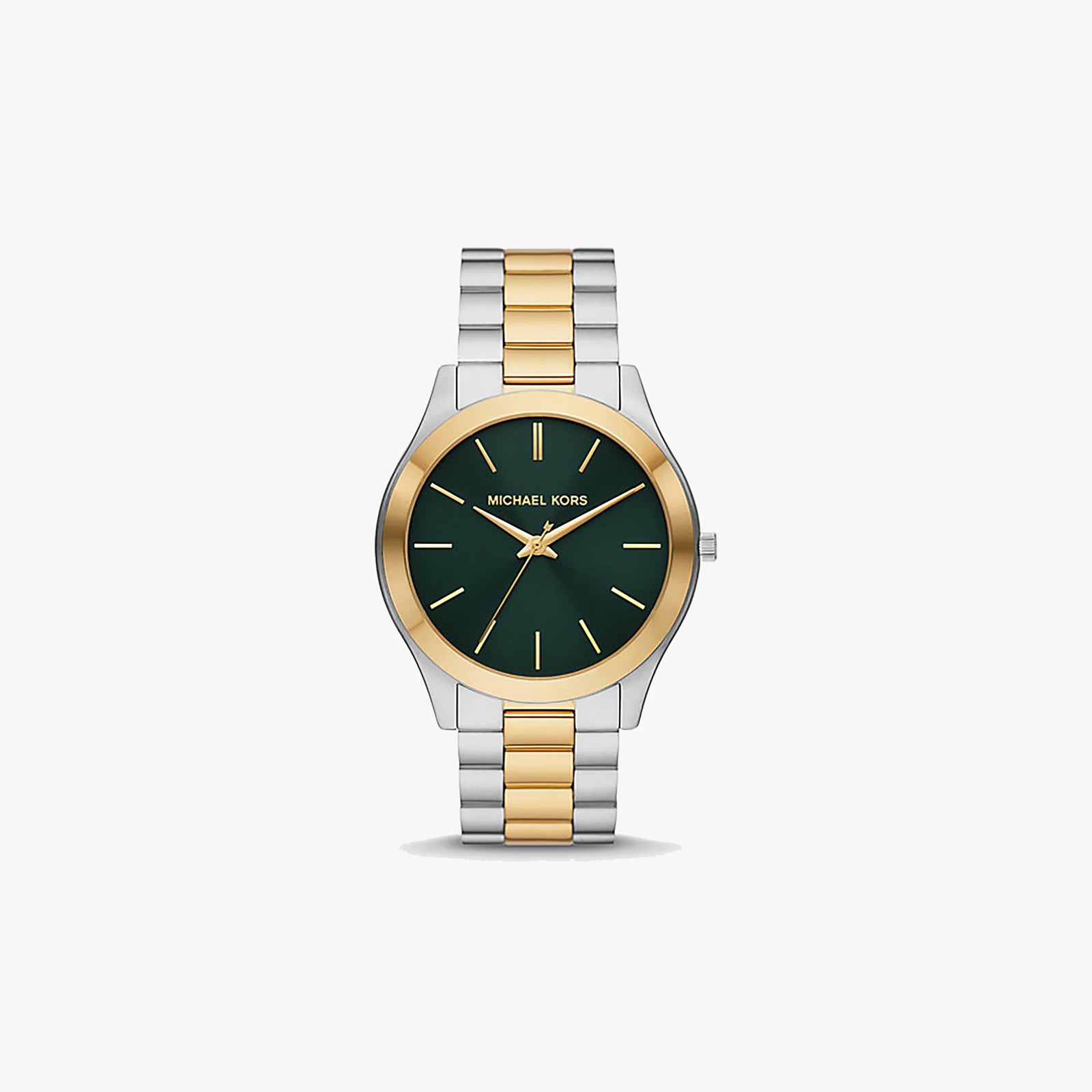 Michael Kors Men's Silver-Gold Watch, Green Dial | Mk9149 by i-watch