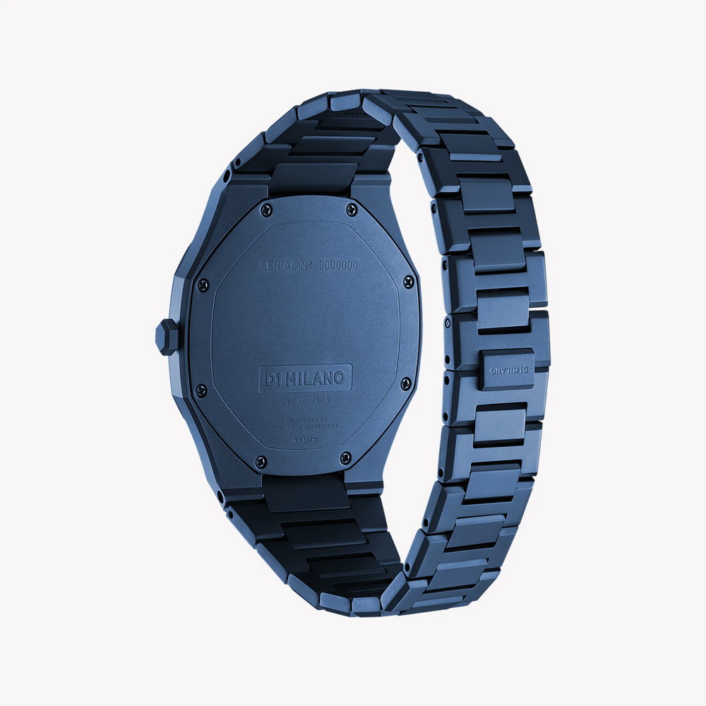 D1 MILANO Men's Blue Stainless Steel Watch, Quartz | D1-UTBJ21 by i-watch