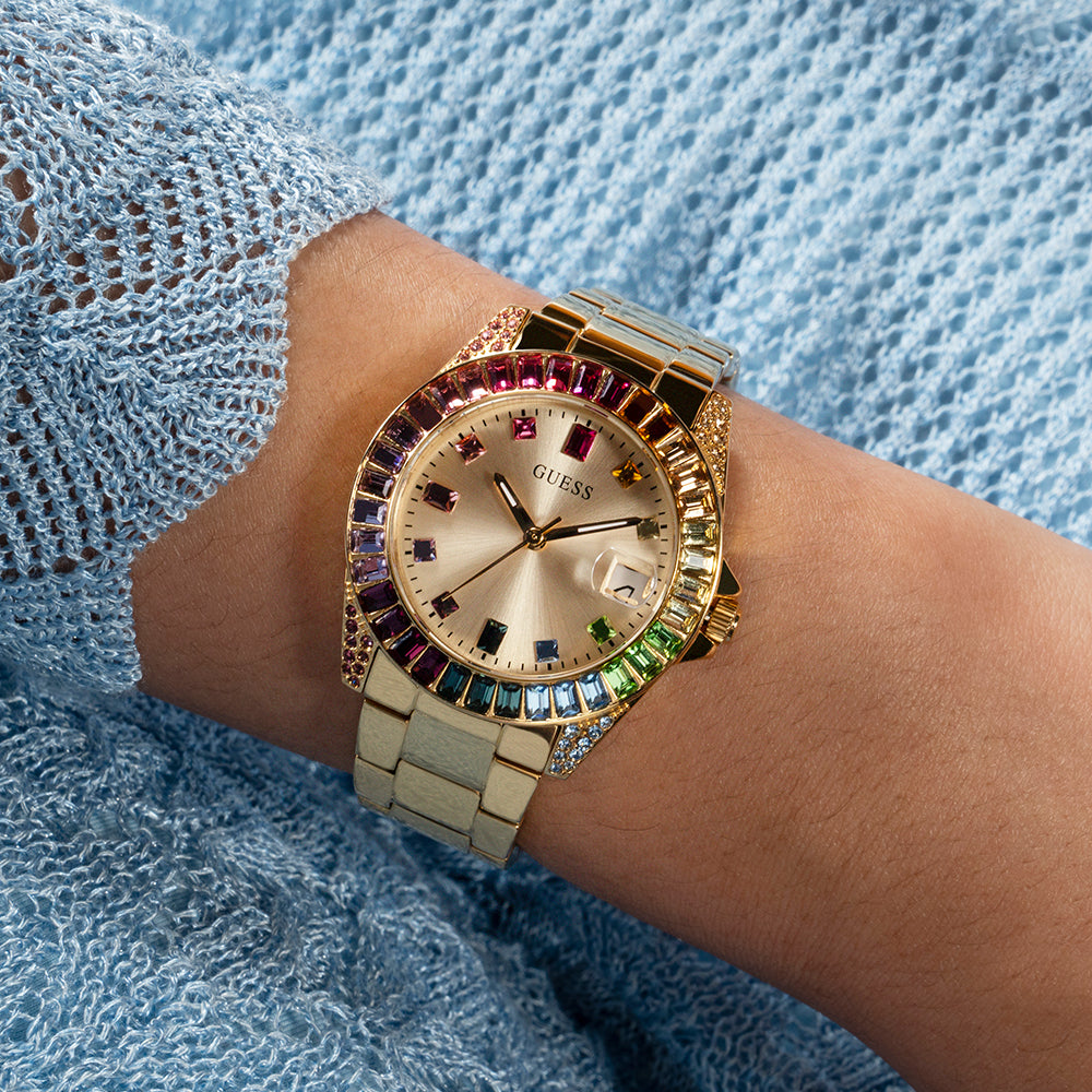 GUESS GW0475L3 RADIANT CHARM - ELEGANT GOLD-WOMEN'S WATCH WITH CHAMPAGNE DIAL-i-Watch-5