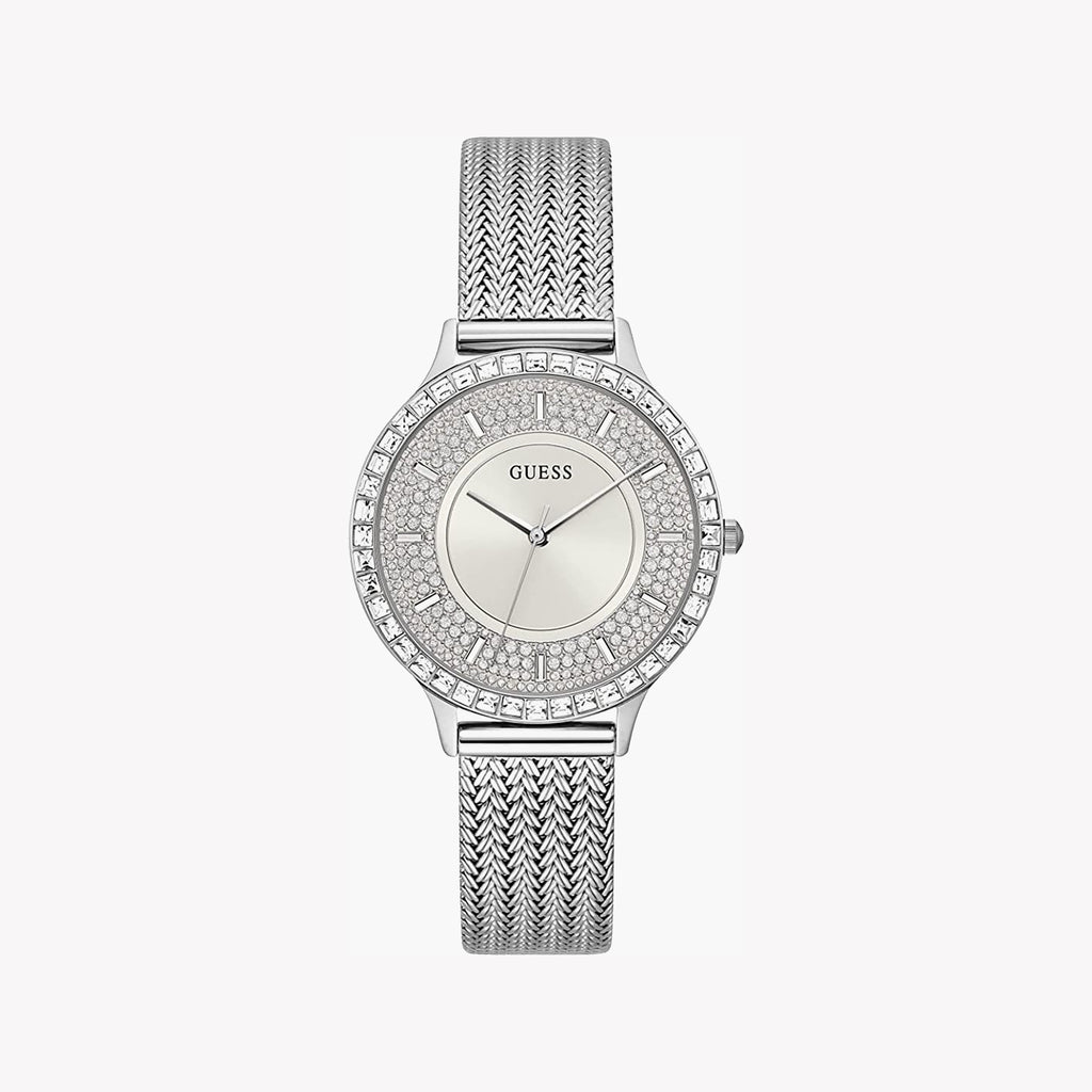 GUESS WATCHES GW0402L1 - ELEGANT SILVER TIMEPIECE FOR WOMEN-i-Watch