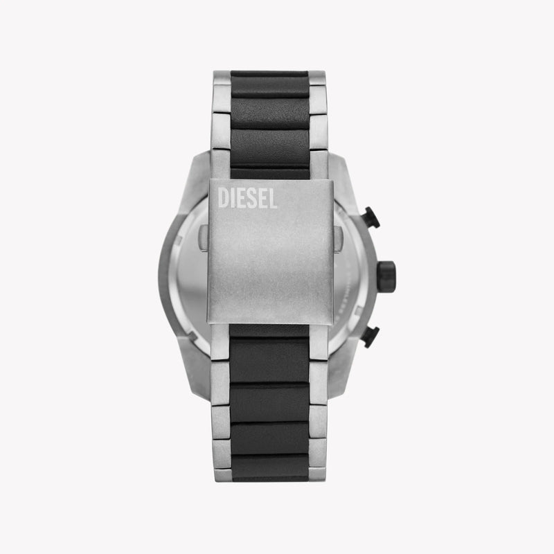 Diesel Men's Silver Stainless Steel, Black Dial | Dz4587 by i-watch