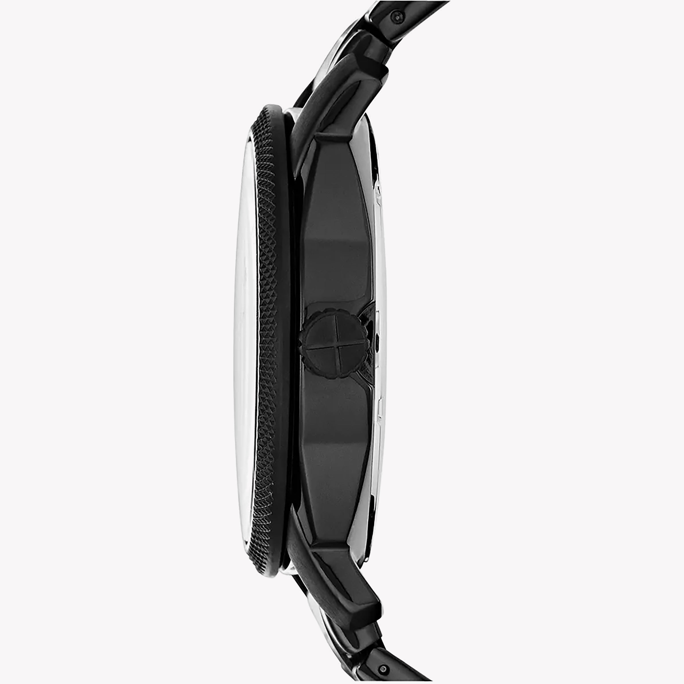 FOSSIL FS4775 ELEGANT TIMEPIECE - BLACK STAINLESS STEEL CLASSIC MEN'S WATCH-i-Watch-4