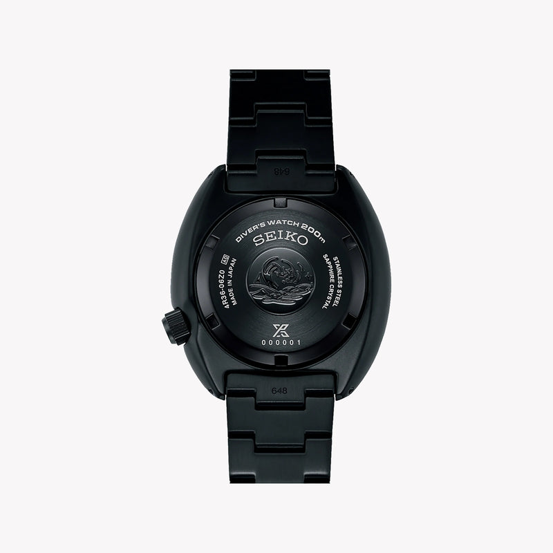 Seiko Prospex Men's Black Stainless Steel Watch, Black Dial | Srpk43k1 by i-watch