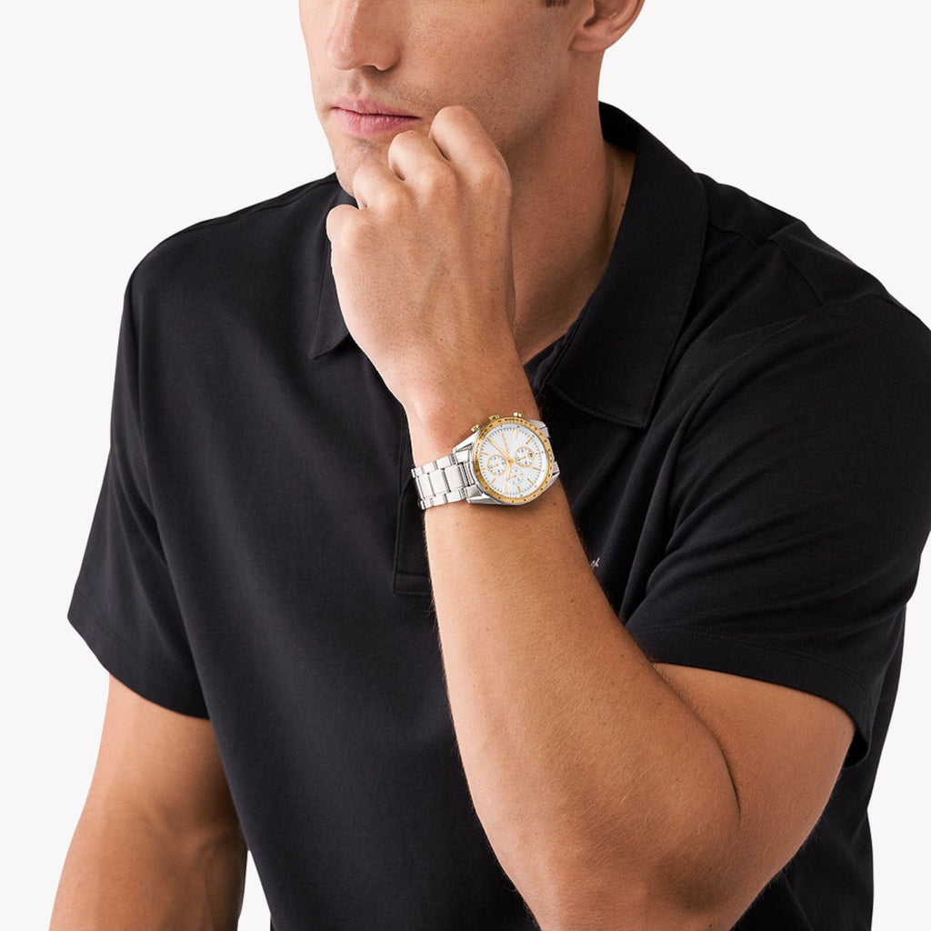 MICHAEL KORS MK9112 - ELEGANT SILVER STAINLESS STEEL WOMEN'S ANALOG WATCH-i-Watch-4