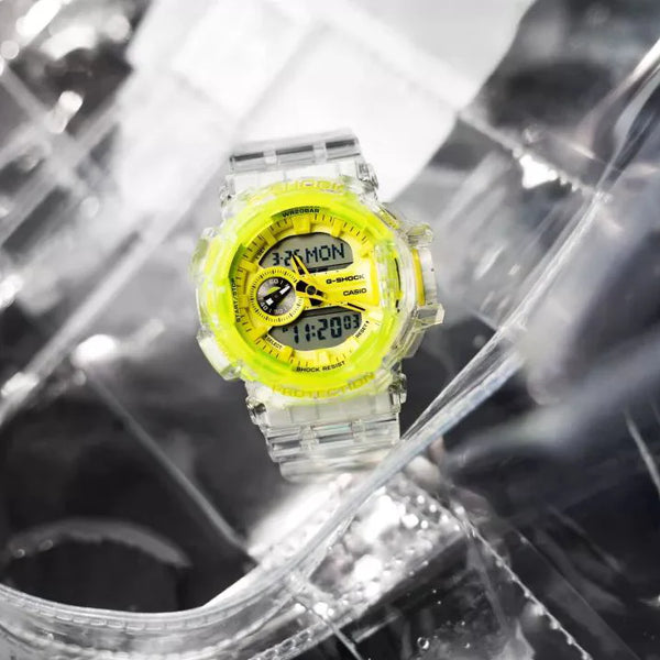 G-Shock Men's White Resin Watch, Digital Dial | Ga-400sk-1a9dr by i-watch