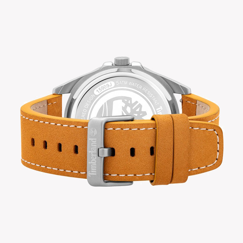 TIMBERLAND TBL15909JYS03AS RUGGED ELEGANCE - MEN'S ADVENTURE-READY WATCH WITH BLUE DIAL & LEATHER STRAP-i-Watch-4