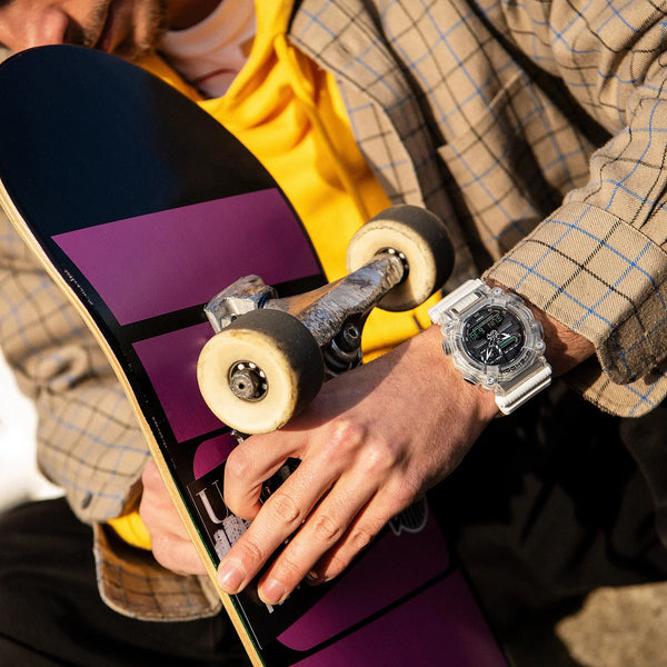 G-Shock Men's White Resin Watch, Digital Dial | Ga-900skl-7adr by i-watch