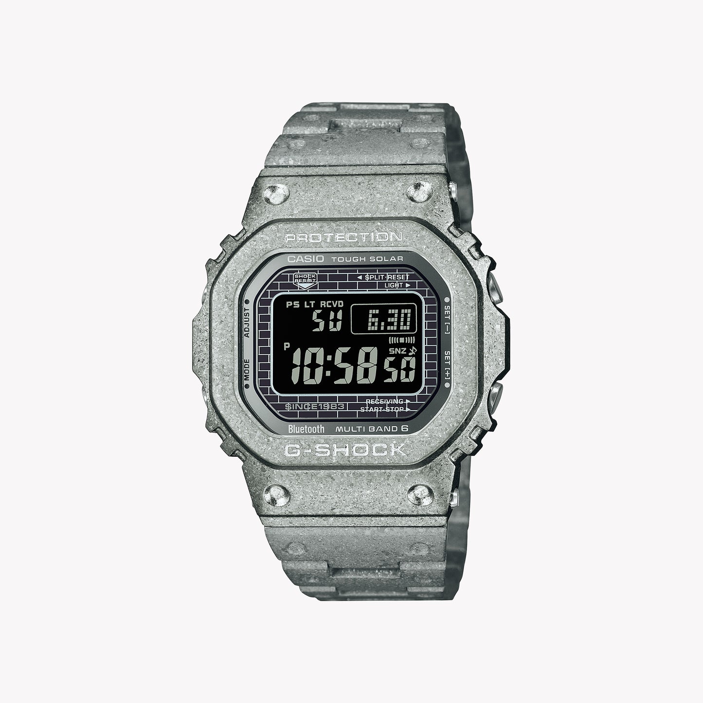 CASIO G-SHOCK GMW-B5000PS-1 MASTER OF G THE ORIGIN FULL METAL - RECRYSTALLIZED SERIE 40th Anniversary Men's Watch