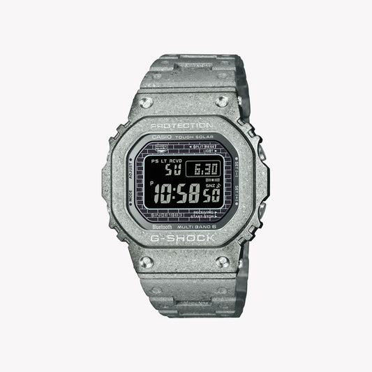 CASIO G-SHOCK GMW-B5000PS-1 MASTER OF G THE ORIGIN FULL METAL - SÉRIE RECRISTALLISÉE Montre pour homme 40e anniversaire