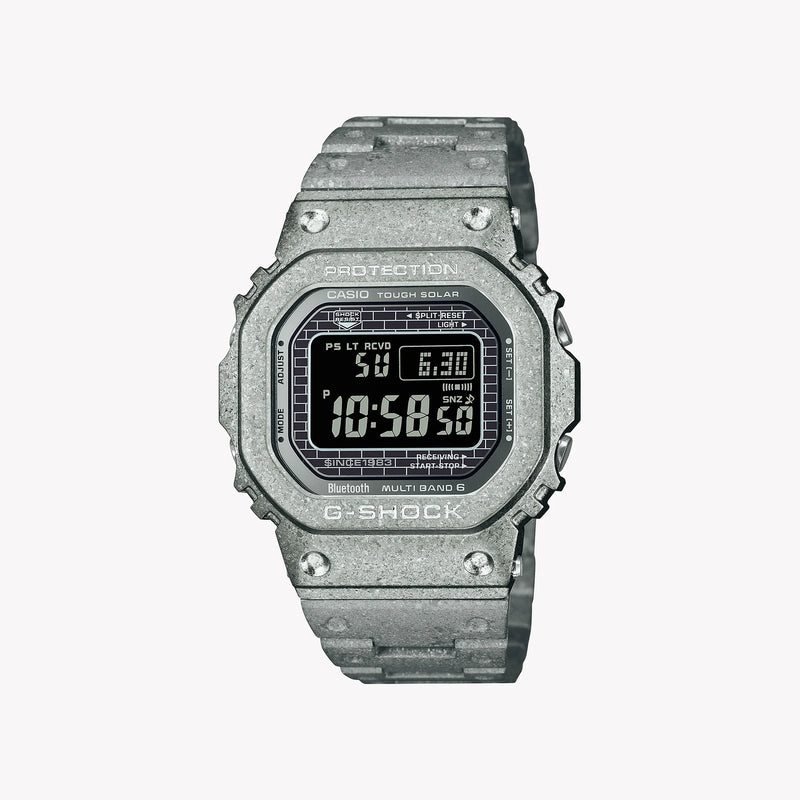 Casio Men's Silver Stainless Steel Watch, Digital | Gmw-B5000ps-1er by i-watch