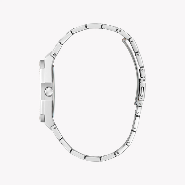 Guess Women's Silver Stainless Steel, Blue Dial | Gw0770l1 by i-watch