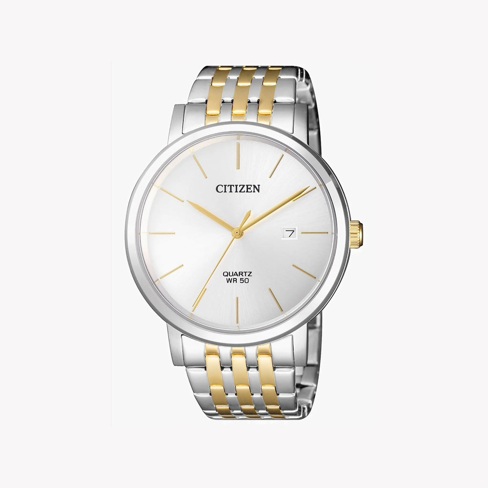Citizen Bi5074-56a - Elegant Versatility Men's Watch: Sleek Silver Design, Quartz Precision, Water-Resistant by i-watch