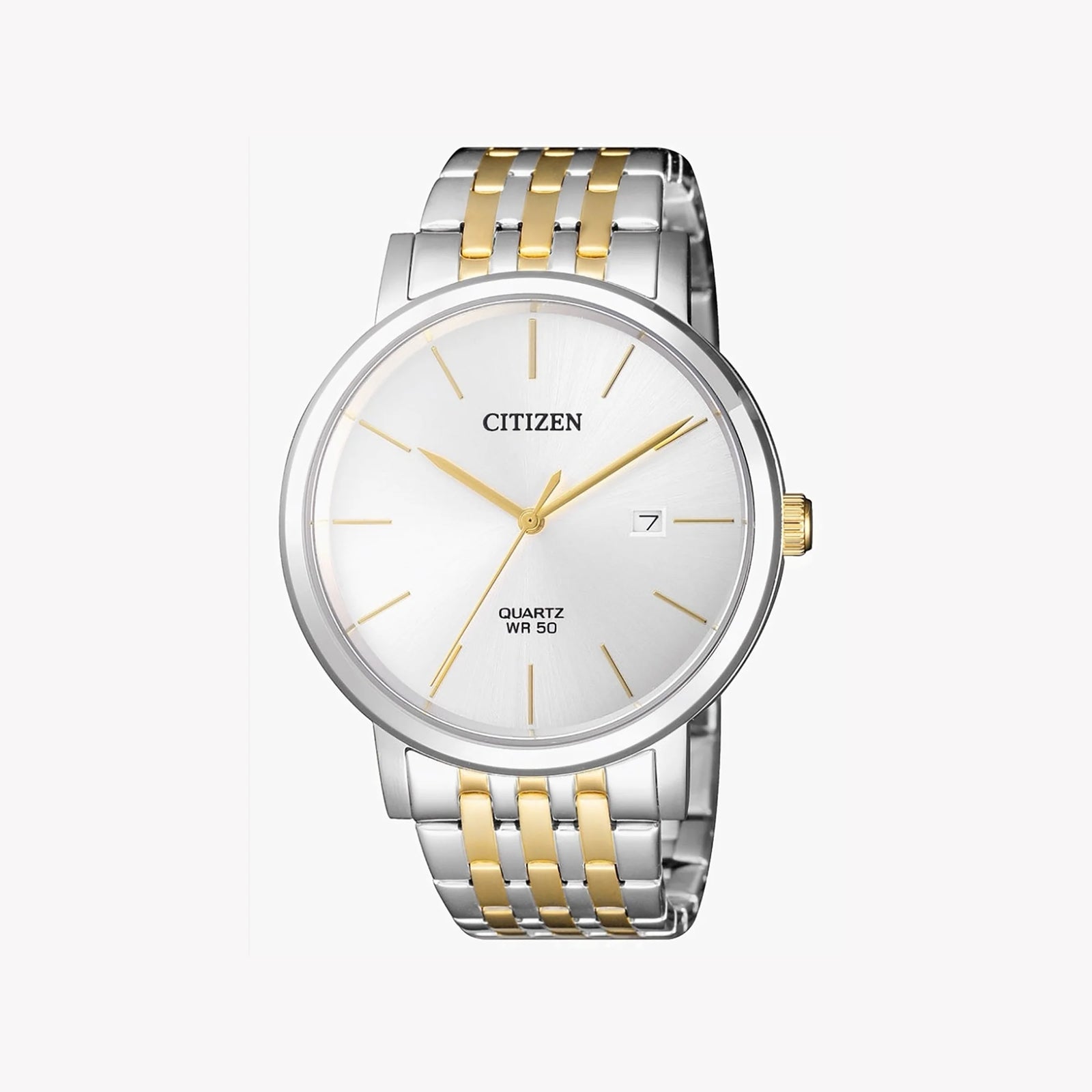 Citizen Bi5074-56a - Elegant Versatility Men's Watch: Sleek Silver Design, Quartz Precision, Water-Resistant by i-watch