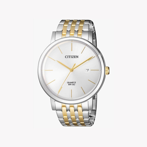 Citizen Bi5074-56a - Elegant Versatility Men's Watch: Sleek Silver Design, Quartz Precision, Water-Resistant by i-watch