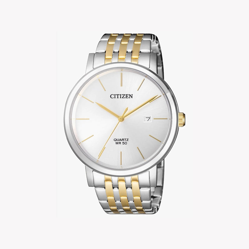 Citizen Bi5074-56a - Elegant Versatility Men's Watch: Sleek Silver Design, Quartz Precision, Water-Resistant by i-watch