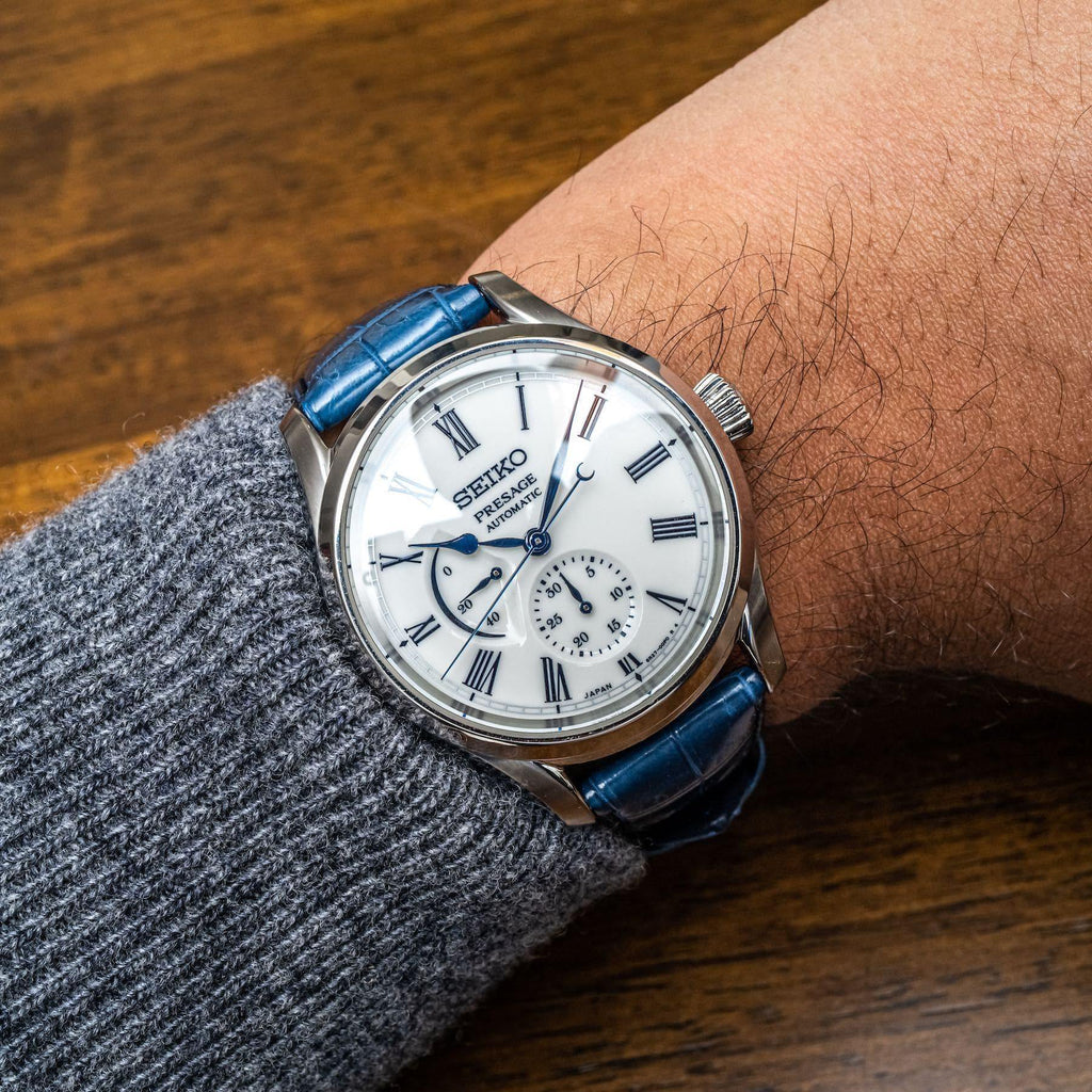SEIKO PRESAGE SPB171J1 Automatic Watch for Men, Blue Leather Band-i-Watch-3