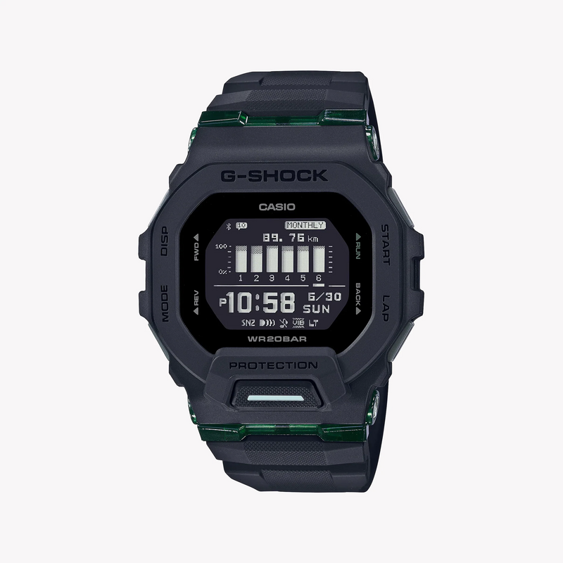 Casio G-Shock Gbd-200uu-1dr Adventure Ready - Sporty Men's Watch With Black Resin Band & Vibrant Digital Dial by i-watch