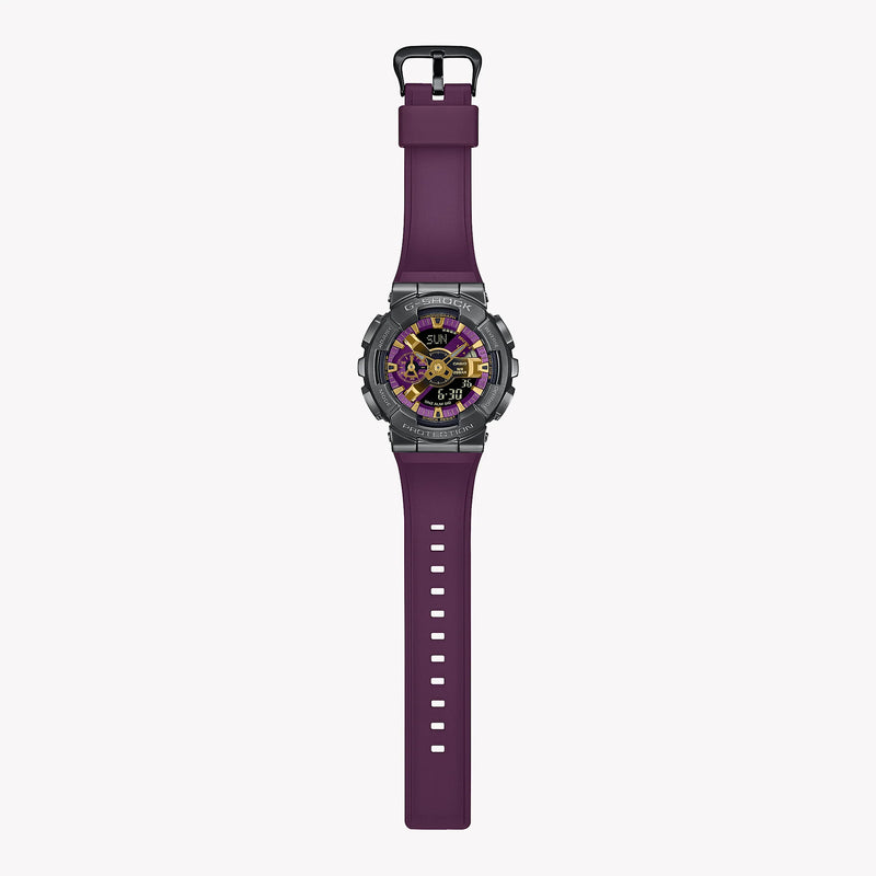 Casio G-Shock Gm-110cl-6adr Adventure Ready - Stylish Men's Watch With Vibrant Red Resin BAnd and Gray Stainless Steel Case by i-watch