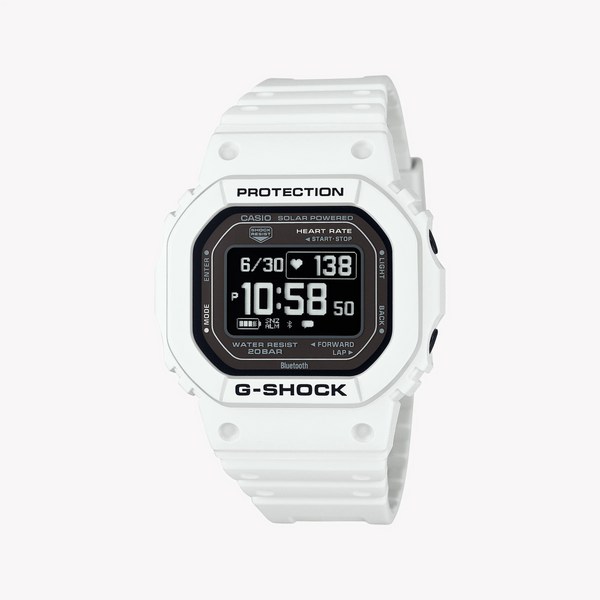 G-Shock Men's White Resin Sport Watch, Digital Dial | Dw-H5600-7dr by i-watch