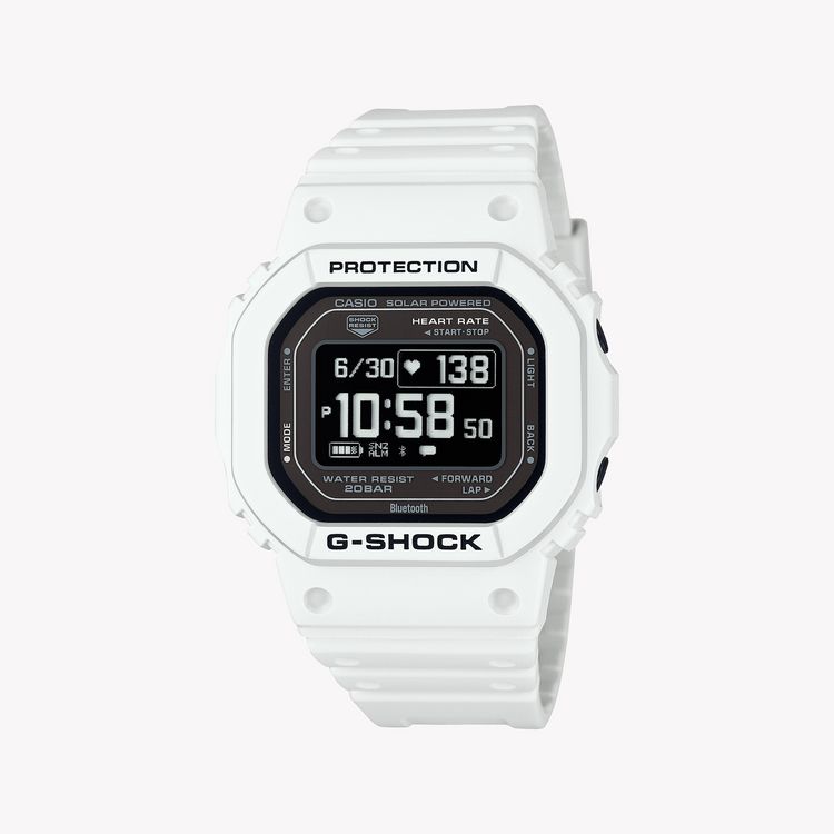 CASIO G-SHOCK DW-H5600-7DR - SPORTY WHITE MASTERPIECE FOR ACTIVE LIFESTYLES