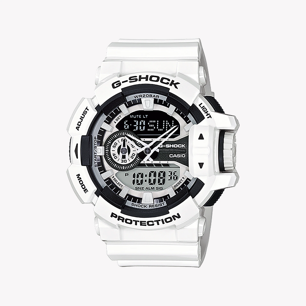 Casio G-Shock Ga-400-7adr Adventure Ready - Rugged White Resin Men's Watch by i-watch