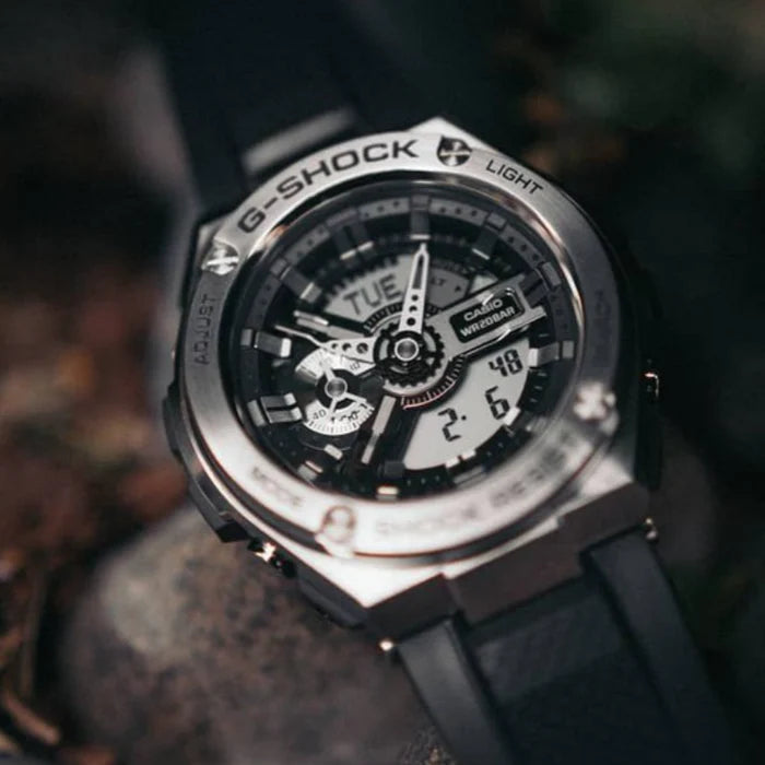 Casio G-Shock Gst-B100xb-2adr - Adventurous Spirit Series Men's Watch With Bold Blue & Black Design by i-watch