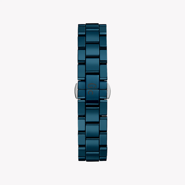 Guess Men's Rose Gold & Blue Watch, Stainless Steel | Y42003l7 by i-watch