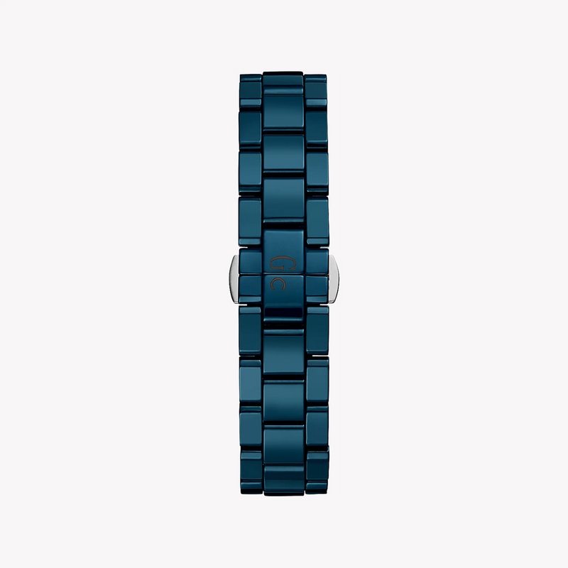 Guess Men's Rose Gold & Blue Watch, Stainless Steel | Y42003l7 by i-watch
