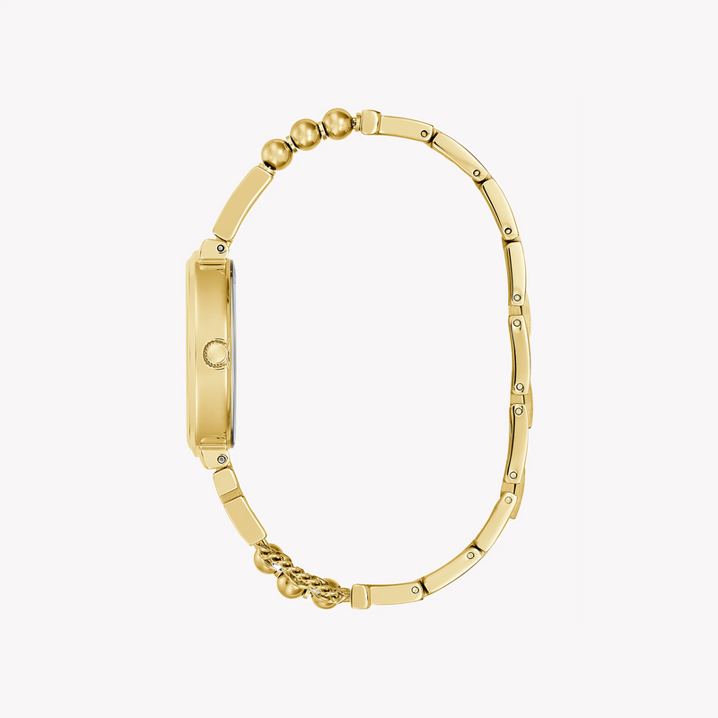 Guess Women's Gold Stainless Steel Watch, Champagne Dial | Gw0545l2 by i-watch