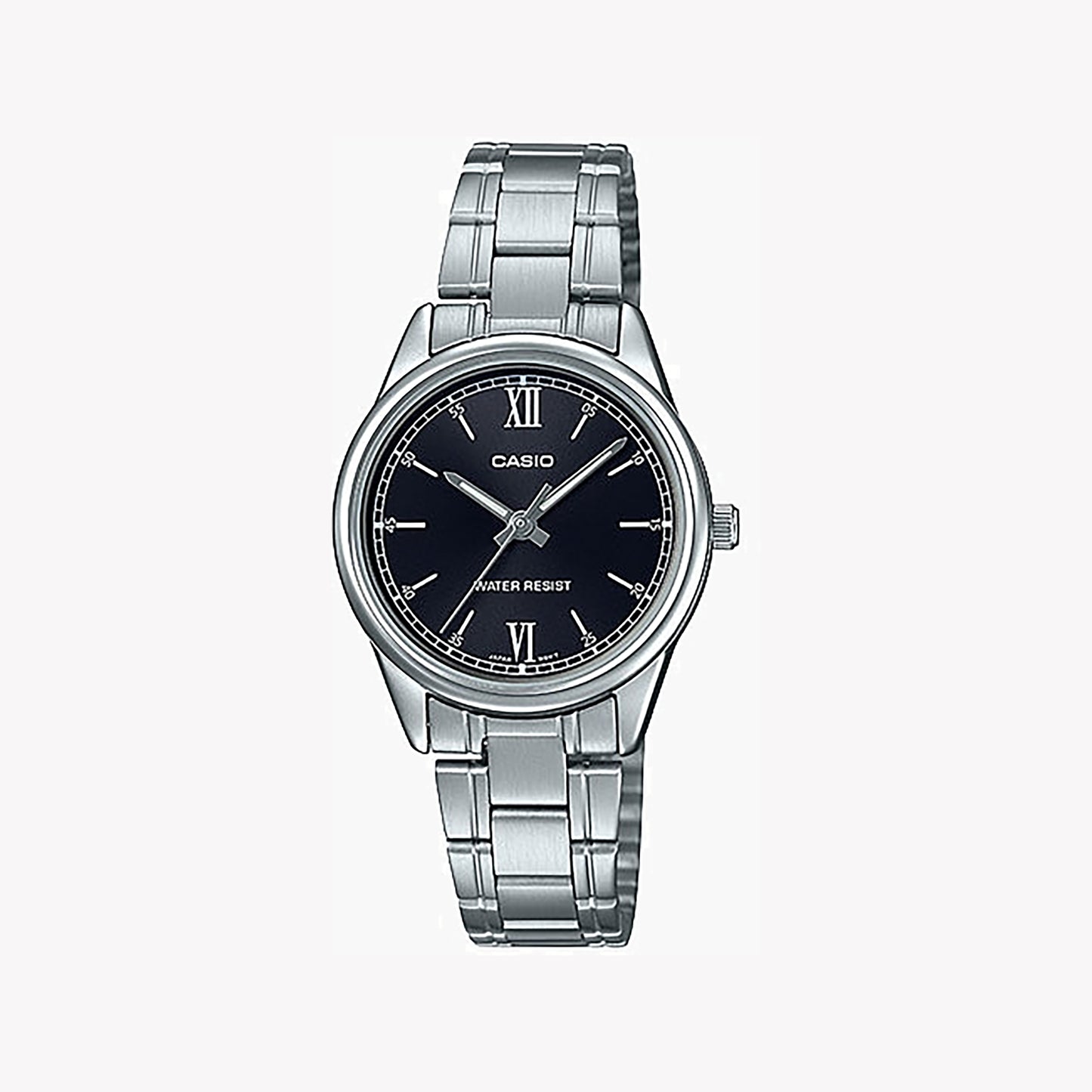 Montre Casio LTP-V005D-1B2 analogique argentée pour femme