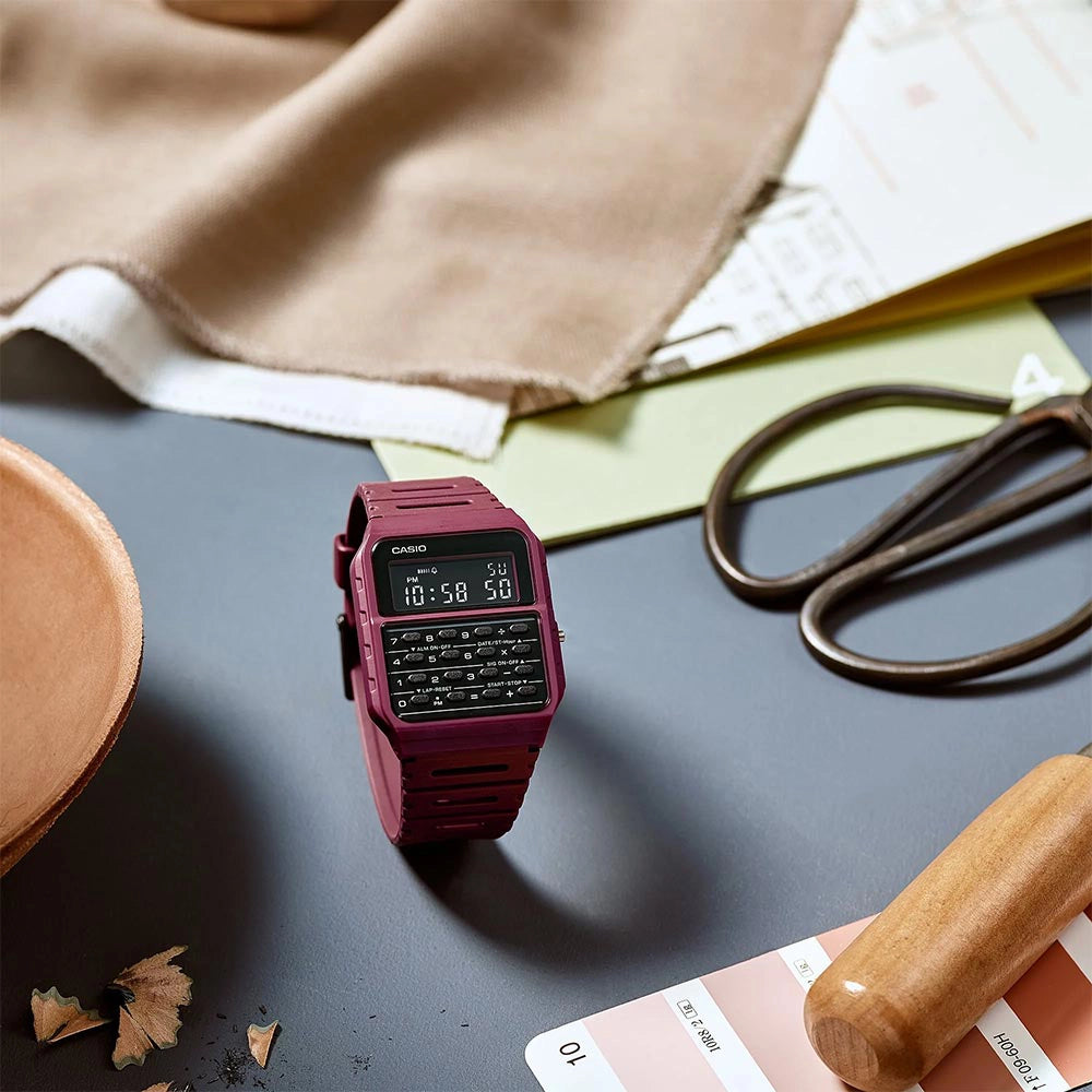 CASIO CA-53-WF-4B VERSATILE TIMEKEEPER - STYLISH MULTIFUNCTION UNISEX WATCH WITH RESIN BAND-i-Watch-4