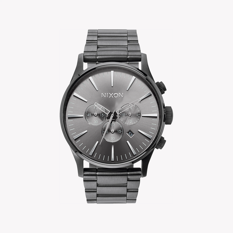 Nixon Men's Black Stainless Steel Watch, Black Dial | A386-632 by i-watch