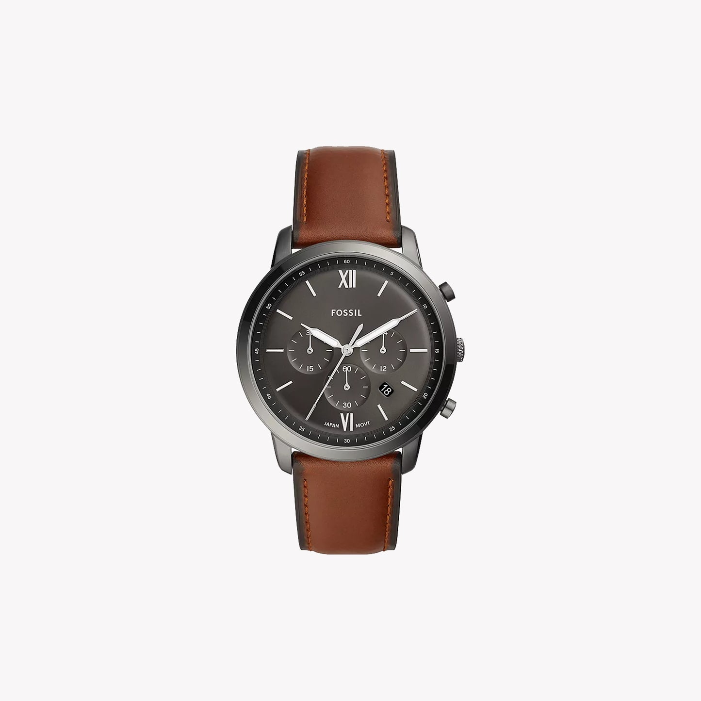 Neutra Chronograph Amber Leather Watch FS5512