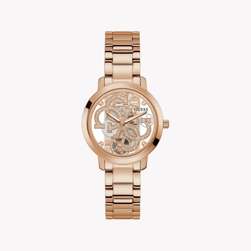 Guess Women's Rose Gold Watch, Rose Gold Dial | Gw0300l3 by i-watch
