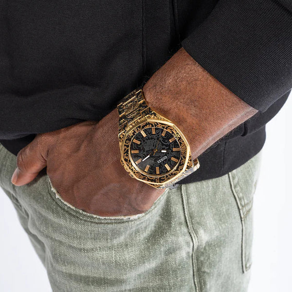 Guess Women's Multicolor Stainless Steel Watch, Black Dial | Gw0700g1 by i-watch