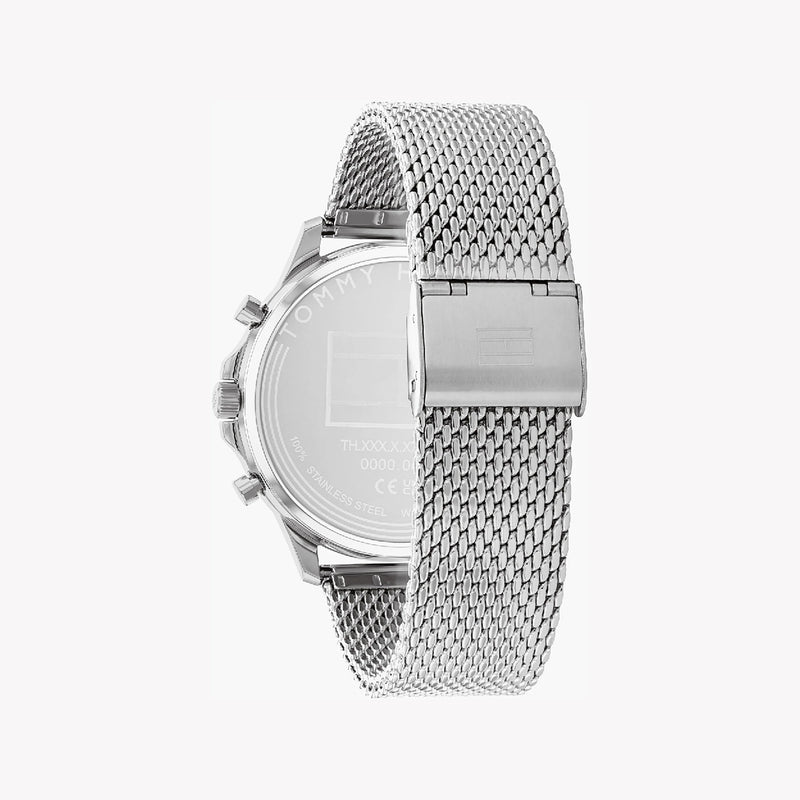 Tommy Hilfiger Men's Silver Watch, Green Dial | 1683474 by i-watch