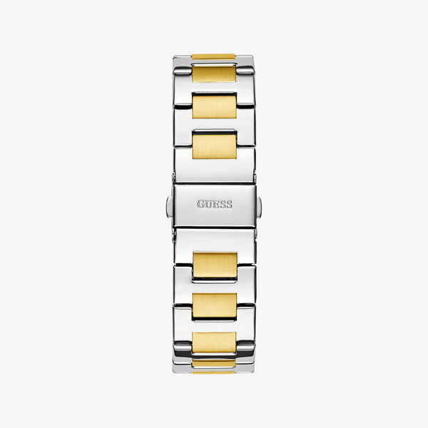 Guess Women's Gold/Silver Stainless Steel Watch, Silver Dial | Gw0769l3 by i-watch