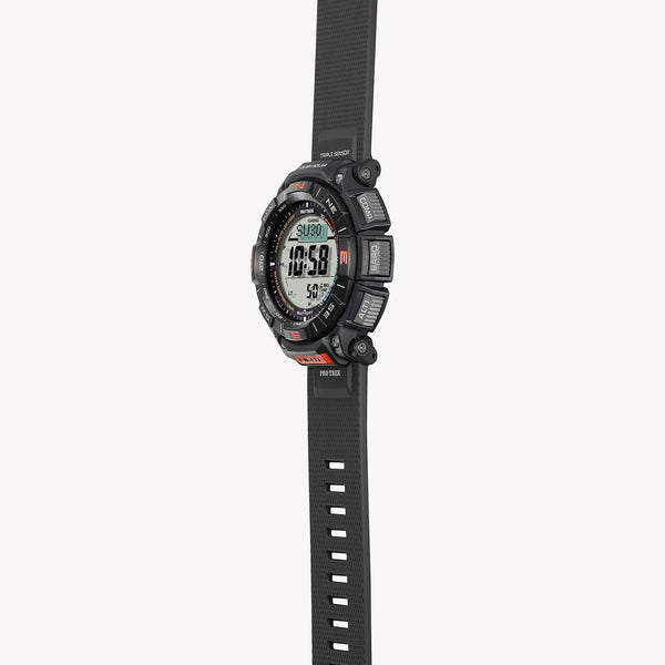 Casio Men's Resin Watch, Black Urethane Strap | Prg-340-1er by i-watch