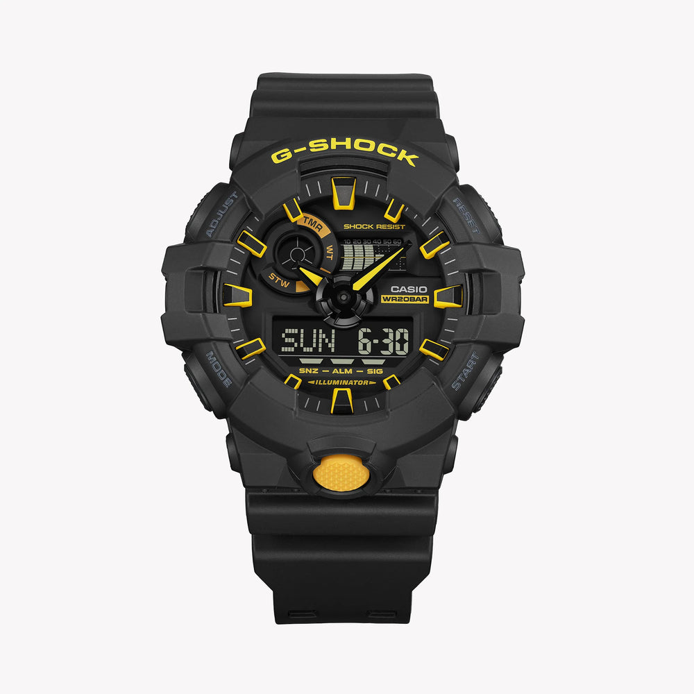 G-Shock Men's Black Resin Watch, Black Dial | Ga-700cy-1adr by i-watch