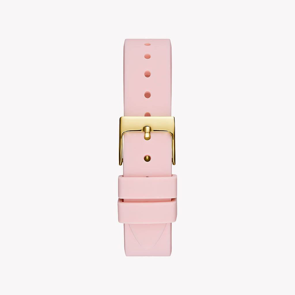 GUESS GW0381L2 CHIC SOPHISTICATION - PINK LEATHER & GOLD DIAL WOMEN'S WATCH-i-Watch-3