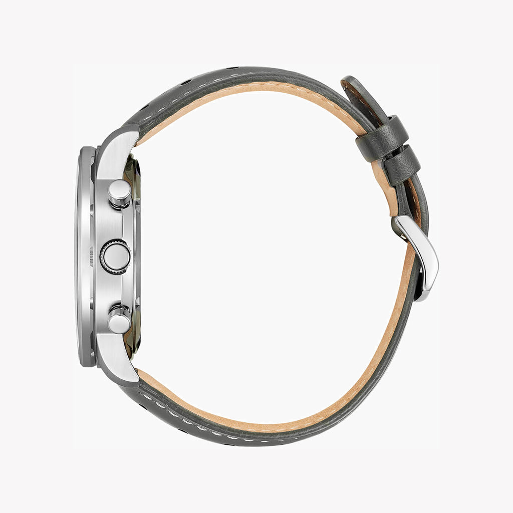 CITIZEN CA4500-24H MEN'S TIMEPIECE - ELEGANT CHRONOGRAPH WITH LEATHER BAND & 5 ATM WATER RESISTANCE-i-Watch-3