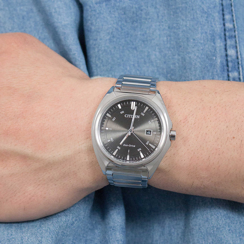Citizen Aw1570-87h Men's Eco-Drive Timepiece - Stunning Silver Style & Functionality by i-watch