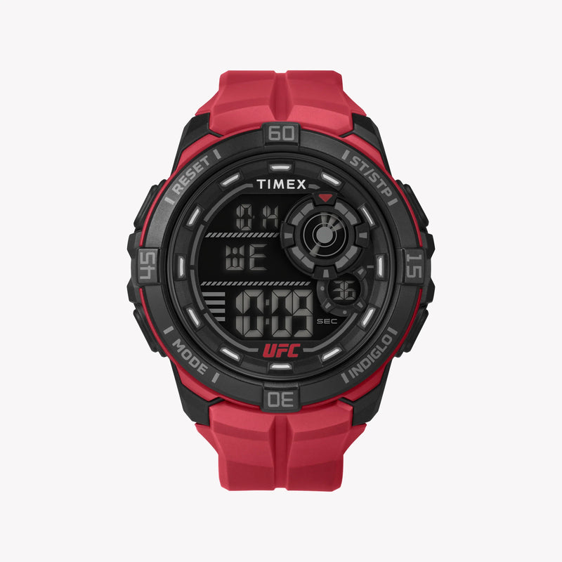 TIMEX UFC RUSH DIGITAL WATCH - DOMINATE TIME WITH POWER & STYLE