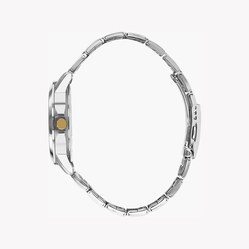 Citizen Men's Silver & Gold Watch, Grey Dial | Dz5004-57h by i-watch